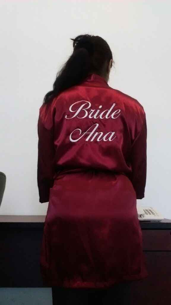 Avances 4ta parte: mi bata "bride" - 2
