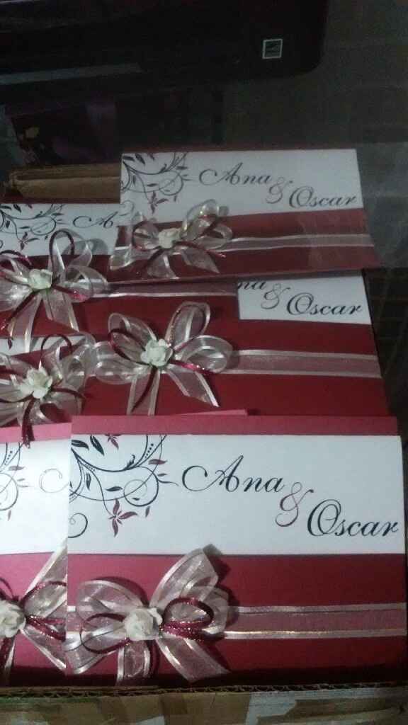 Al fin mis invitaciones - 1