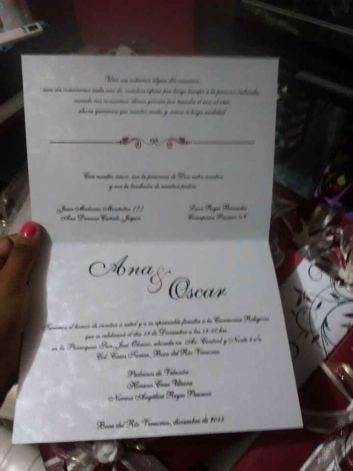 Al fin mis invitaciones - 6