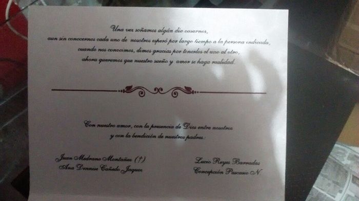 Al fin mis invitaciones - 4
