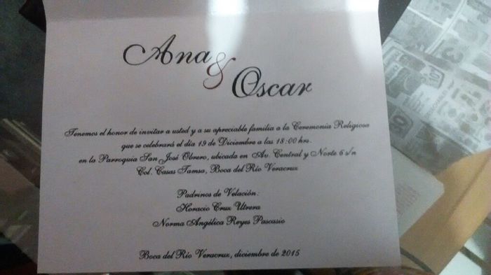 Al fin mis invitaciones - 5