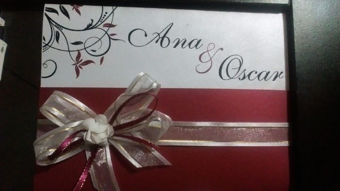 Y asi quedaron mis invitaciones - 1