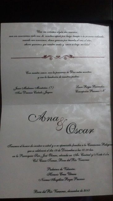 Y asi quedaron mis invitaciones - 2