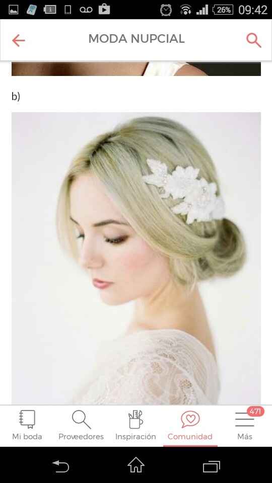 Tocado de nova ¿discreto o atrevido? - 1