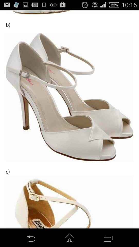 Zapatos de novia ¿discretos o atrevidos? - 1