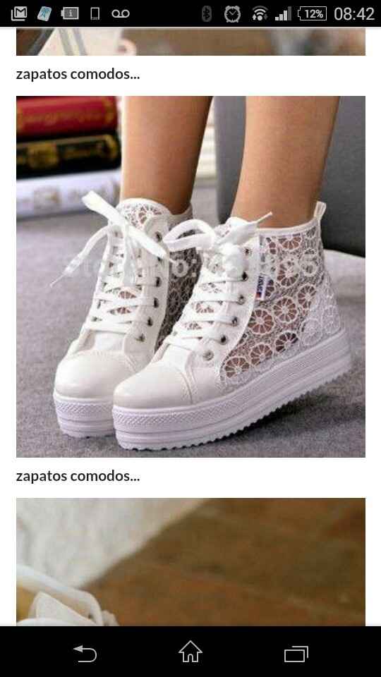 Zapatos cómodos para la boda... - 1