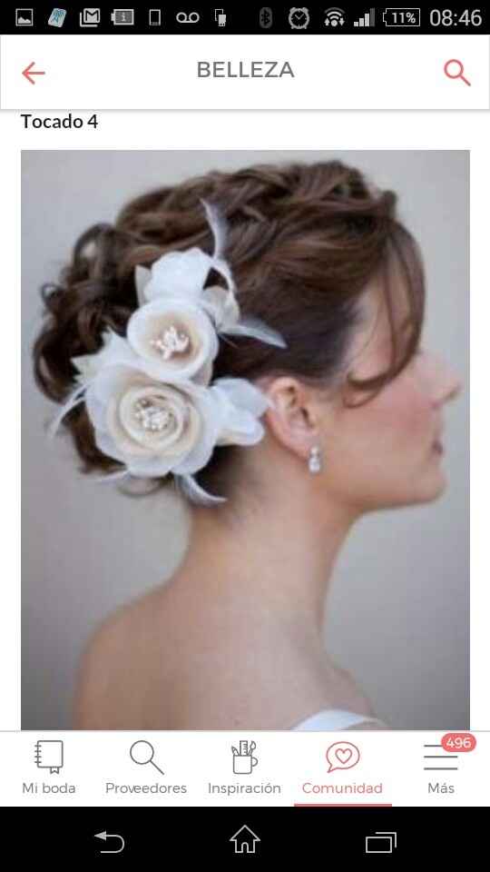 Tocados para novias - 1