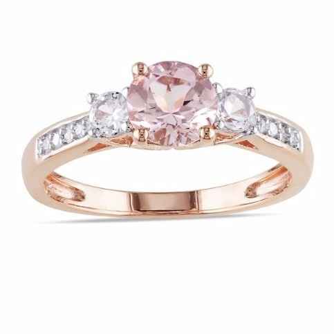 anillo rosa