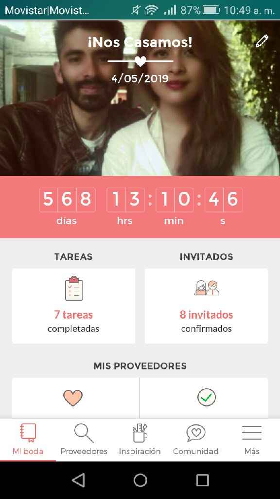 ¿Cuántos días faltan para tu día B? - 1