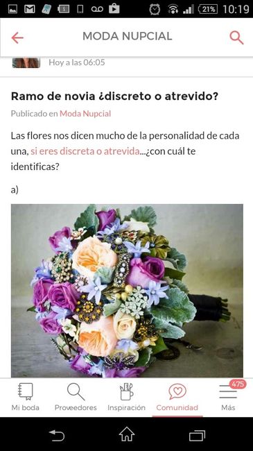 Ramo de novia ¿discreto o atrevido? - 1