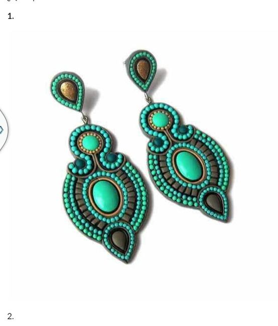 Aretes de novia Adelita - 1