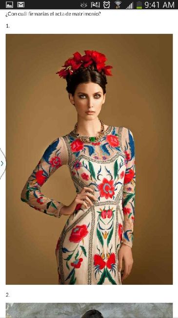 Vestido civil de novia Adelita - 1