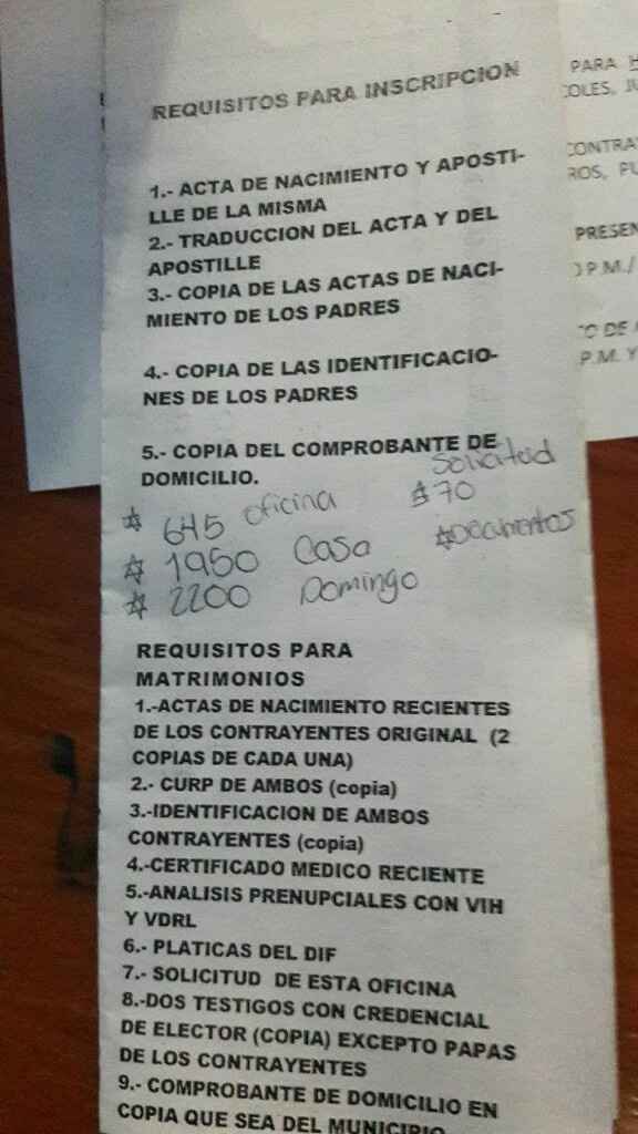 Ayuda.. Requisitos p/civil - 1