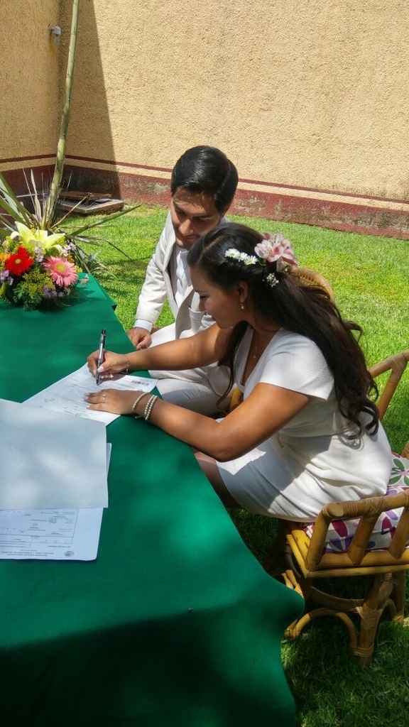 Mi boda civil yeeiiii! - 1