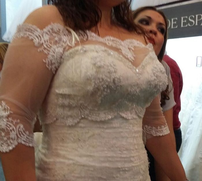 El vestido de novia "las mangas" - 1