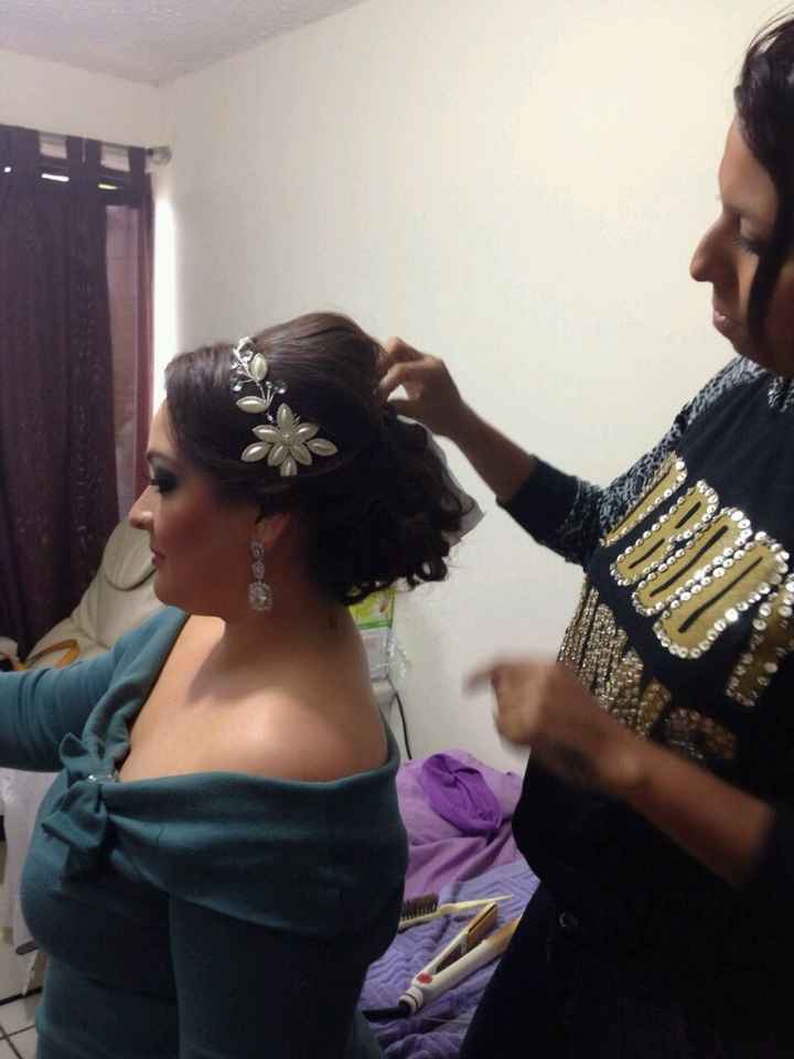 Mis pruebas de maquillaje y peinado !! - 1