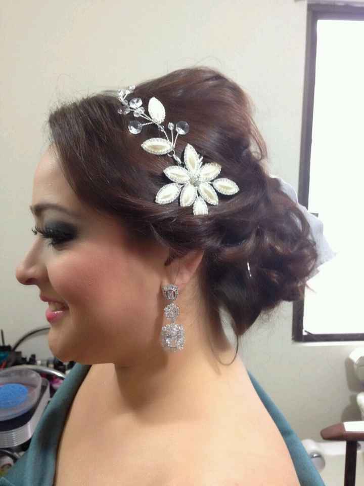 Mis pruebas de maquillaje y peinado !! - 2