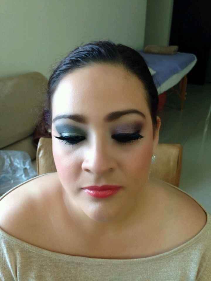 Mis pruebas de maquillaje y peinado !! - 4