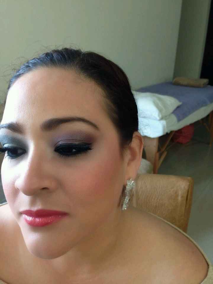 Mis pruebas de maquillaje y peinado !! - 5