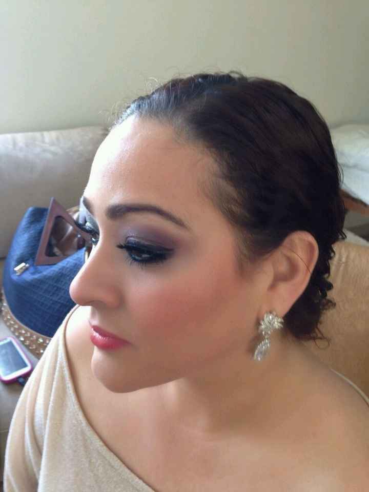 Mis pruebas de maquillaje y peinado !! - 6