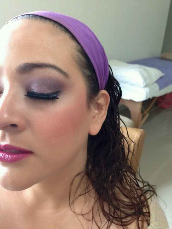 Mis pruebas de maquillaje y peinado !! - 8