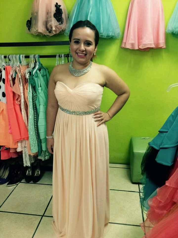 Nuevo avance vestidos de las damas !! - 1