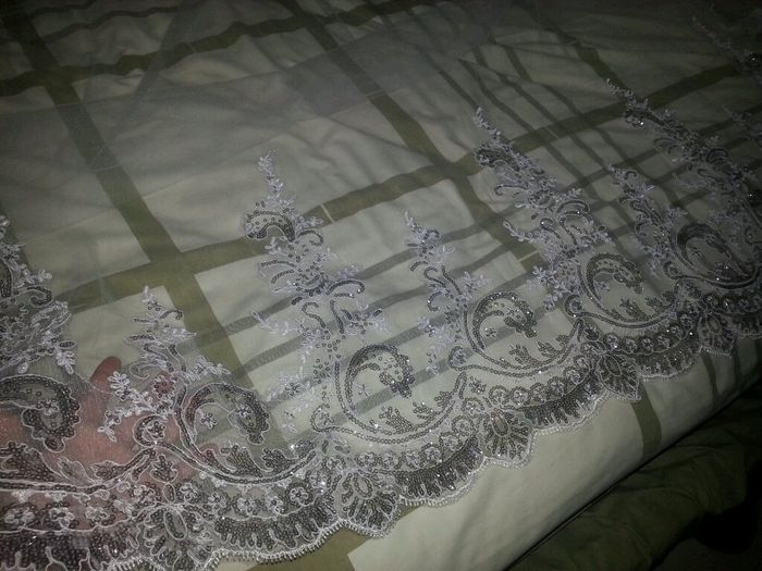 Ya llegó !! y es hermoso, mi velo - 5