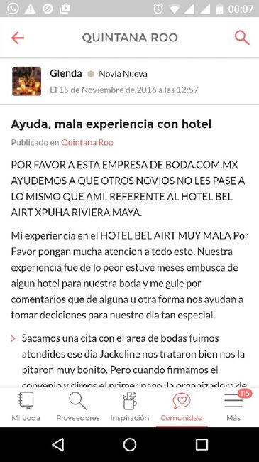 ¿alguien se casará en el bel air de cancún? - 1