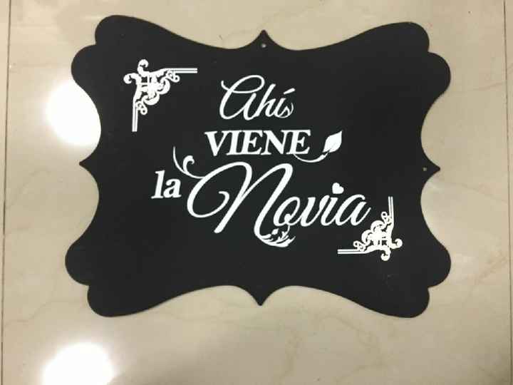Listo! a 4 días de la boda y manualidades terminadas - 2