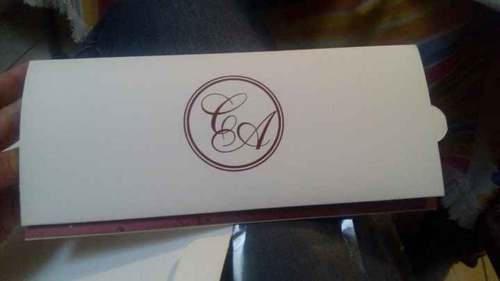 Ya tenemos las invitaciones!!!! - 2