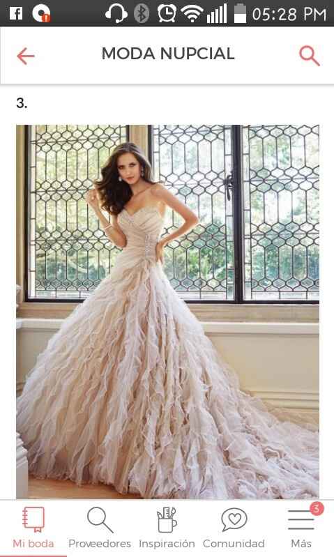 Deseo este vestido de novia - 1