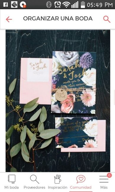 Deseo estas invitaciones de boda - 1