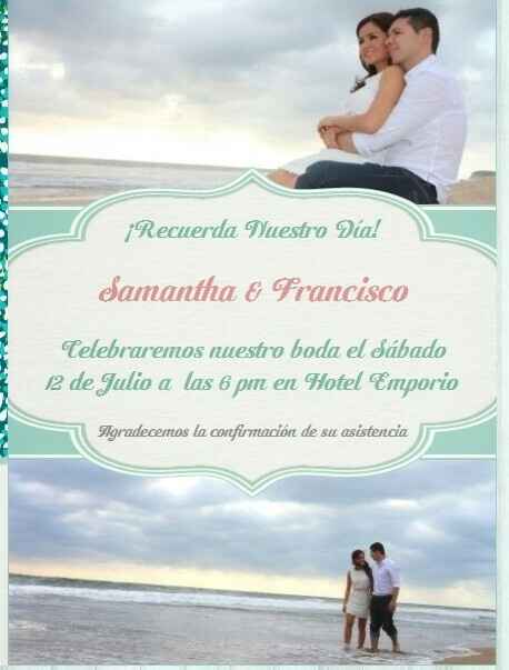 Mi "Save the Date" - 1