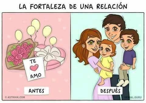 Antes & después matrimonio. - 6