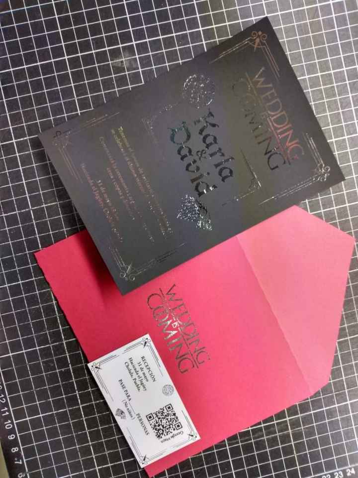Invitaciones listas!!! - 1