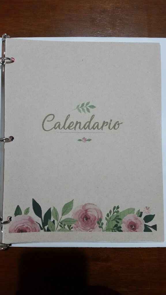 Carpeta para organizar la boda - 2
