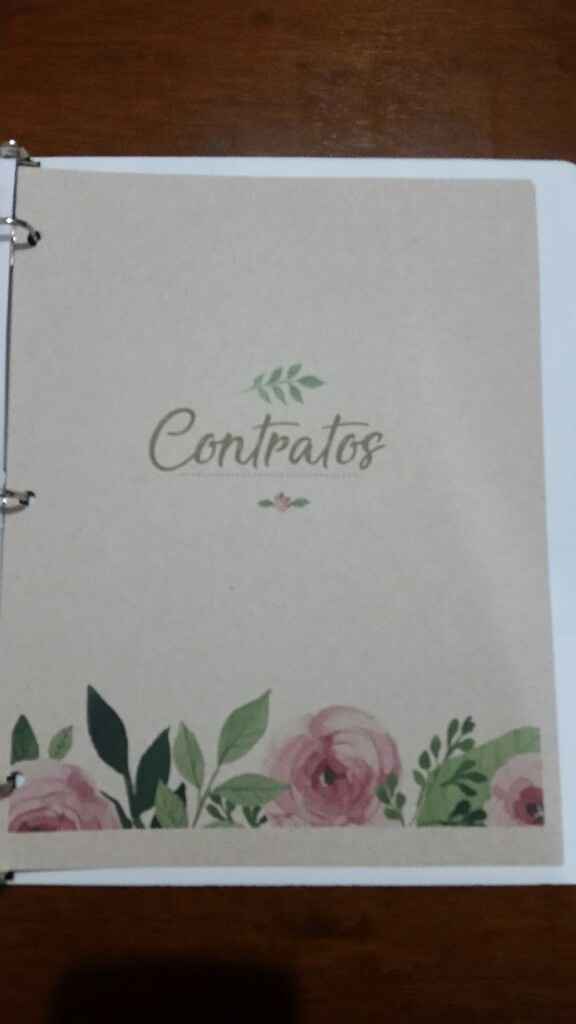 Carpeta para organizar la boda - 3