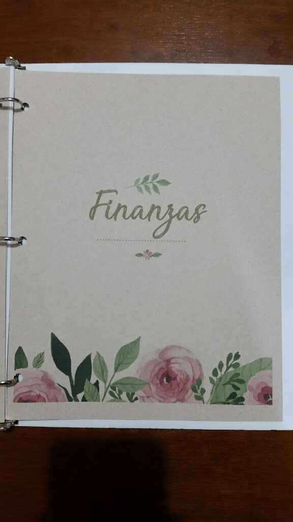 Carpeta para organizar la boda - 6