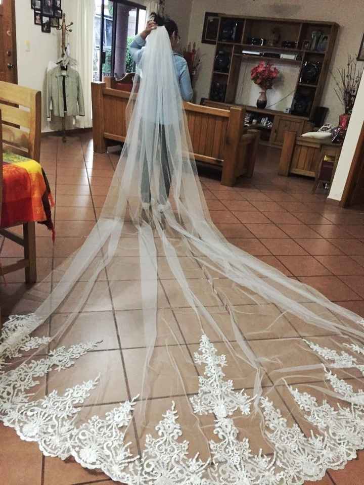  Llegó mi velo de aliexpress! - 1