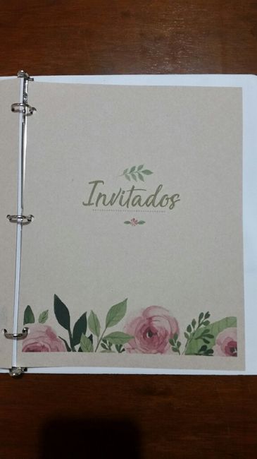 Carpeta para organizar la boda - 5