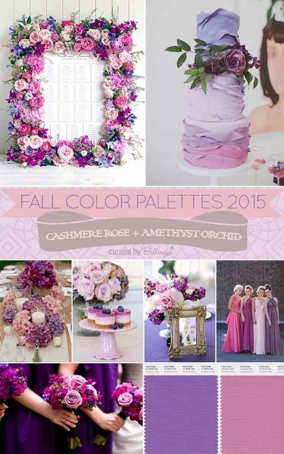 tonos lila-morado-rosa