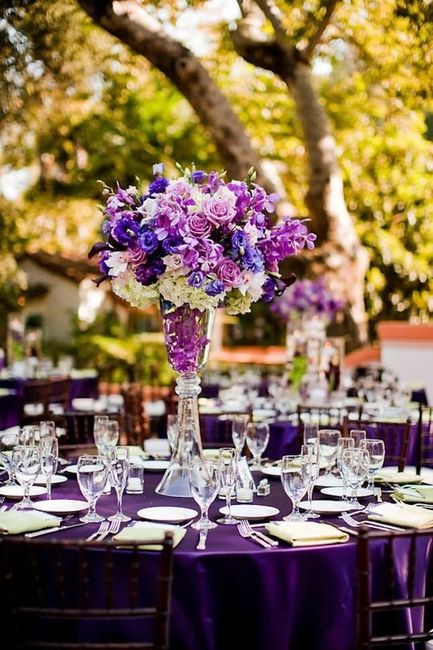 Banquete violeta