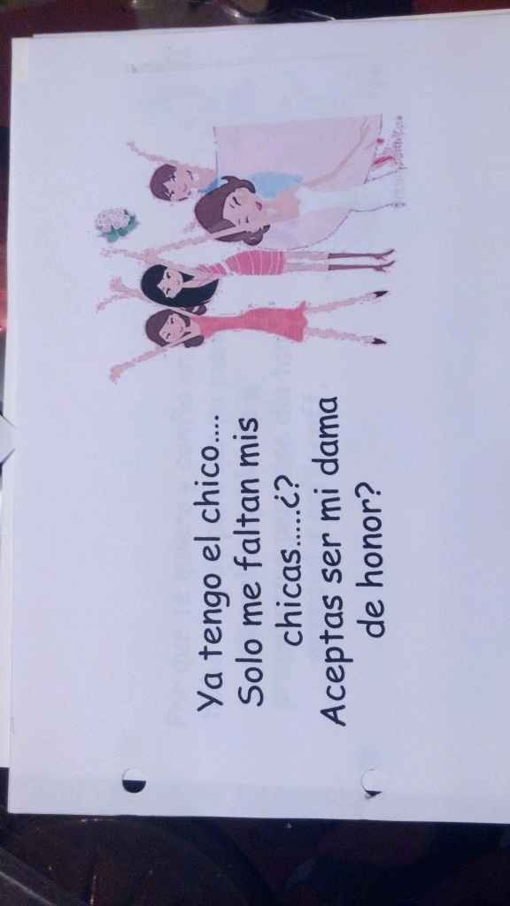 Por fin termine las invitaciones de mis damas - 6