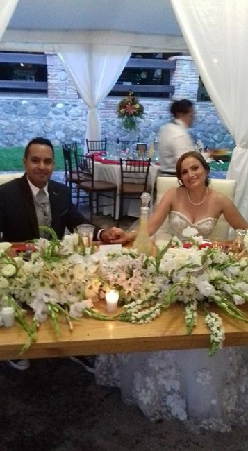 en la recepcion