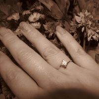 Mi anillo de compromiso.