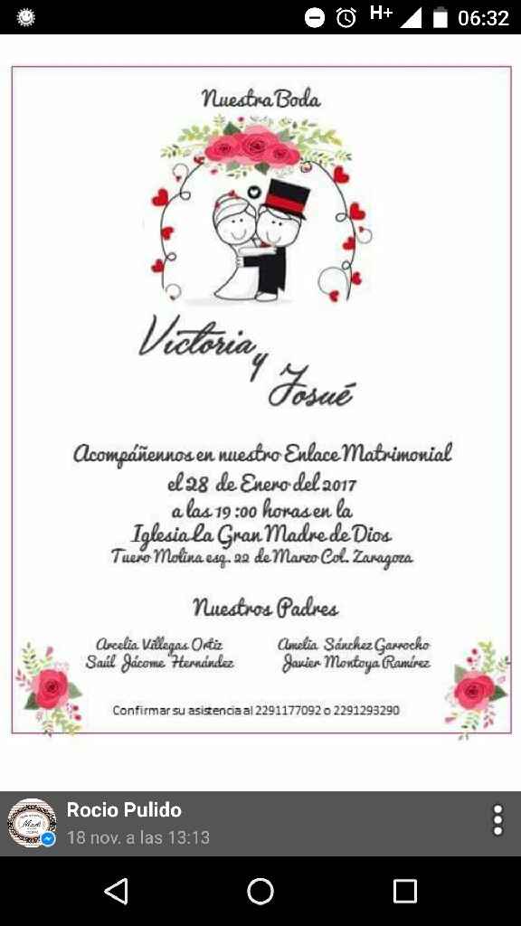 Primer diseño de invitaciones !!!! - 1