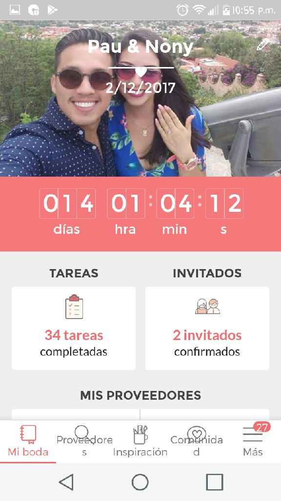  a 2 semanas de mi boda civil 😍💕 - 1