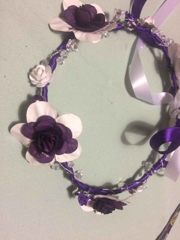 corona para pajecita "en construcción aún"