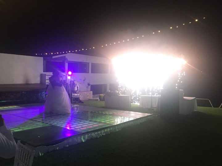 Vals y cascada al final