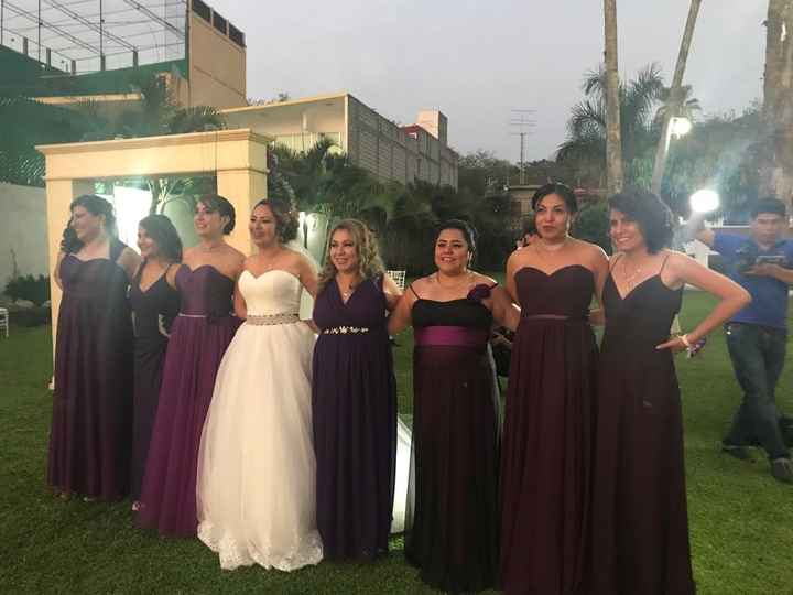 Mis guapísimas damas de honor